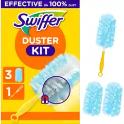 Jumbo Swiffer Duster Kit Plumeauset (1 Handvat + 3 Navullingen) aanbieding