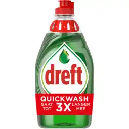 Jumbo Dreft Platinum Quickwash Original Vloeibaar Afwasmiddel 350ml aanbieding