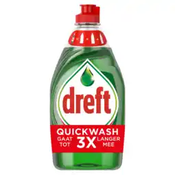 Jumbo Dreft Platinum Quickwash Original Vloeibaar Afwasmiddel 350ml aanbieding