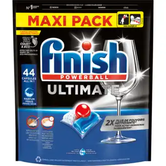 Jumbo Finish Ultimate Regular Vaatwastabletten 44 Capsules aanbieding