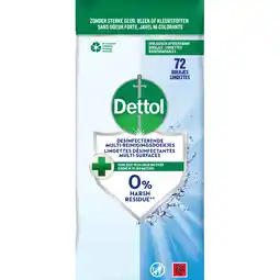 Jumbo Dettol Hygiënische Doekjes Maxi Hygiene Pack 72 Stuks aanbieding