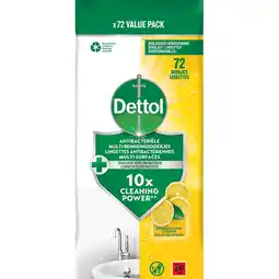 Jumbo Dettol Doekjes Citrus 72 Stuks aanbieding