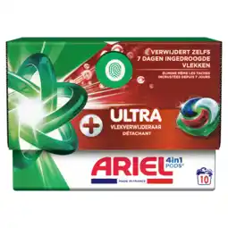 Jumbo Ariel 4in1 PODS Ultra, Wasmiddel Capsules 10 aanbieding