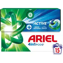 Jumbo Ariel 4in1 PODS Actief, Wasmiddel Capsules 15 aanbieding