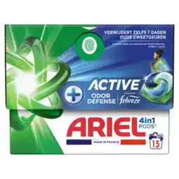Jumbo Ariel 4in1 PODS Actief, Wasmiddel Capsules 15 aanbieding