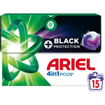 Jumbo Ariel 4in1 PODS Zwart, Wasmiddel Capsules 15 aanbieding