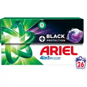 Jumbo Ariel 4in1 PODS Zwart, Wasmiddel Capsules 26 aanbieding