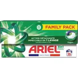 Jumbo Ariel 3in1 PODS Original, Wasmiddel Capsules 26 aanbieding