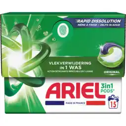 Jumbo Ariel 3in1 PODS Original, Wasmiddel Capsules 15 aanbieding