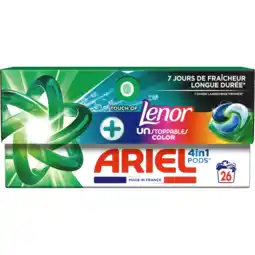 Jumbo Ariel 4in1 PODS Unstoppables, Wasmiddel Capsules 26 aanbieding