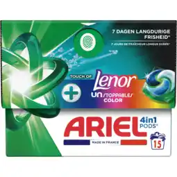 Jumbo Ariel 4in1 PODS Unstoppables, Wasmiddel Capsules 15 aanbieding