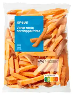 PLUS PLUS Zoete aardappelfriet aanbieding
