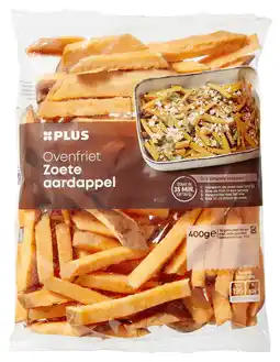 PLUS PLUS Zoete aardappelfriet aanbieding