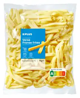 PLUS PLUS Verse Franse frites aanbieding