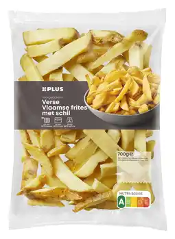 PLUS PLUS Verse Vlaamse frites met schil aanbieding