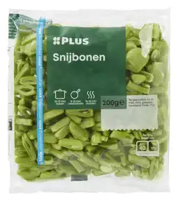 PLUS PLUS Snijbonen gesneden aanbieding