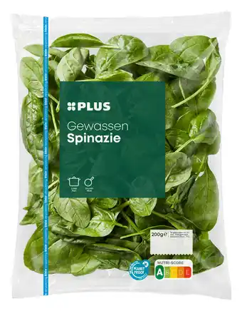 PLUS PLUS Spinazie aanbieding
