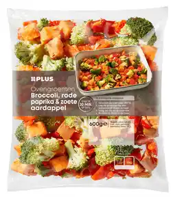 PLUS PLUS Ovengroenten zoete aardappel, paprika aanbieding