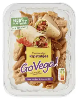 PLUS Go Vega Plantaardige kipstukjes aanbieding