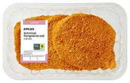PLUS PLUS Schnitzel Hongaarse stijl 3 st aanbieding