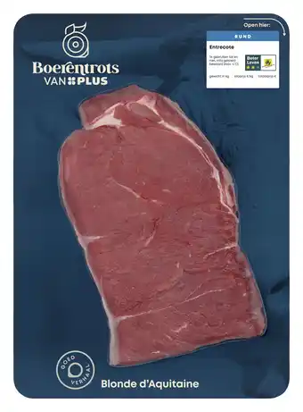 PLUS PLUS Boerentrots Entrecote 1 stuk aanbieding