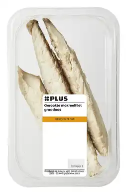 PLUS PLUS Gerookte makreelfilet graatloos aanbieding