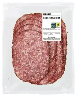 PLUS PLUS Pepercervelaat aanbieding