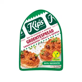 PLUS Kips Vegan groentespread zongedr tomaat aanbieding
