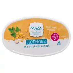 PLUS Maza Hoemoes minder zout aanbieding