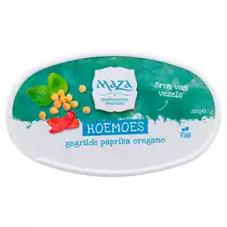 PLUS Maza Hoemoes gegrilde paprika & oregano aanbieding