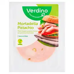 PLUS Verdino plantaardige mortadella met pistache aanbieding