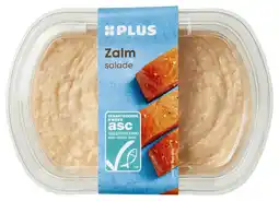 PLUS PLUS Zalm salade aanbieding