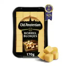 PLUS Old Amsterdam Borrelblokjes aanbieding