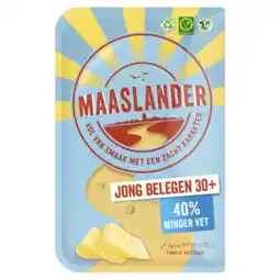 PLUS Maaslander Jong belegen 30+ plakken aanbieding
