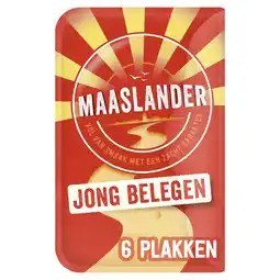 PLUS Maaslander Jong belegen 50+ plakken aanbieding