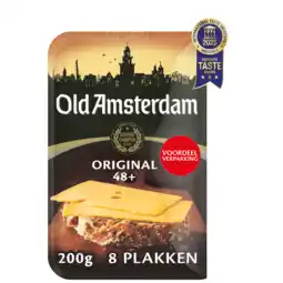 PLUS Old Amsterdam plakken 48+ aanbieding