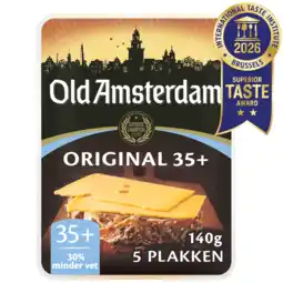 PLUS Old Amsterdam plakken 35+ aanbieding