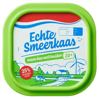 PLUS Echte Smeerkaas Kruiden 20+ aanbieding
