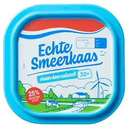 PLUS Echte Smeerkaas Naturel 20+ aanbieding