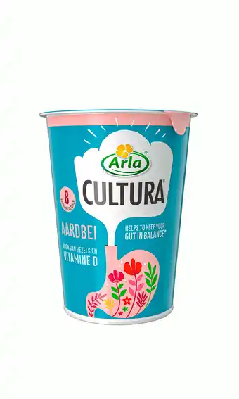 PLUS Arla Cultura Spoonable Strawberry aanbieding