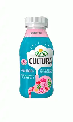 PLUS Arla Cultura Drink Raspberry aanbieding