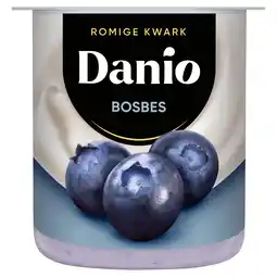 PLUS Danio Romige Kwark Bosbes aanbieding