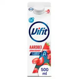 PLUS Vifit Drink aardbei aanbieding