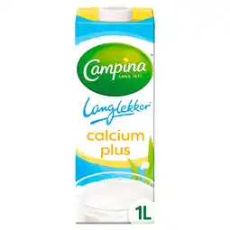 PLUS Campina Langlekker halfvolle melk calcium+ aanbieding