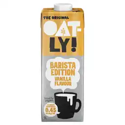 PLUS Oatly Barista edition Vanilla Flavo aanbieding