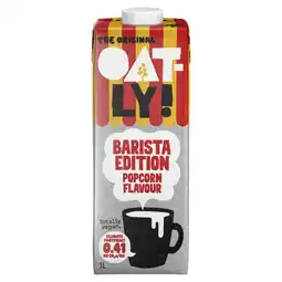 PLUS Oatly Barista edition Popcorn Flavo aanbieding
