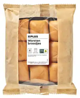 PLUS PLUS Worstenbroodjes mini aanbieding