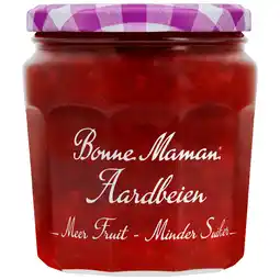 PLUS Bonne Maman Meer fruit minder suiker aardbei aanbieding