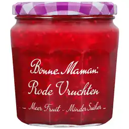 PLUS Bonne Maman Meer fruit minder suiker rode vruchten aanbieding