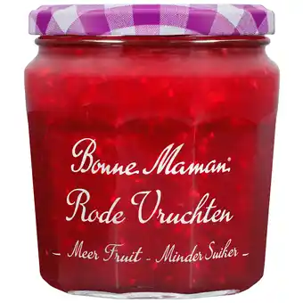 PLUS Bonne Maman Meer fruit minder suiker rode vruchten aanbieding